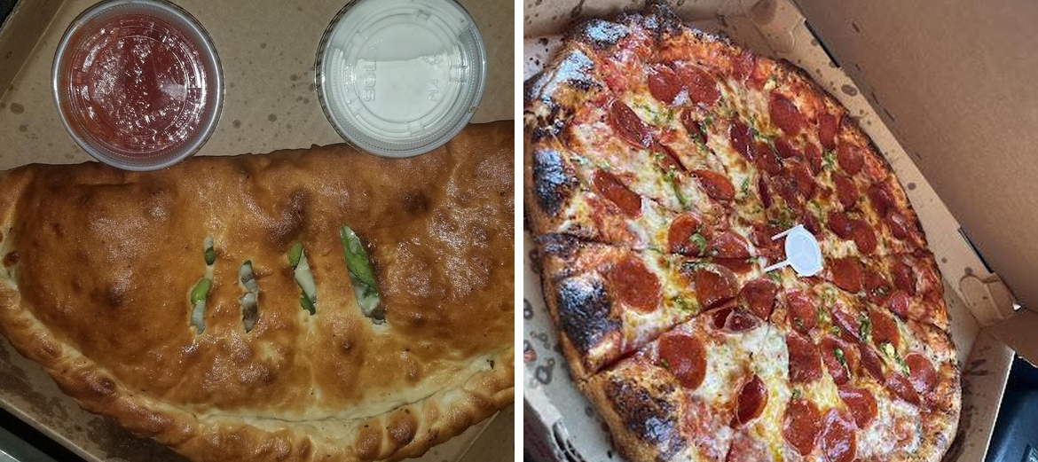 J R's Pizza Menu