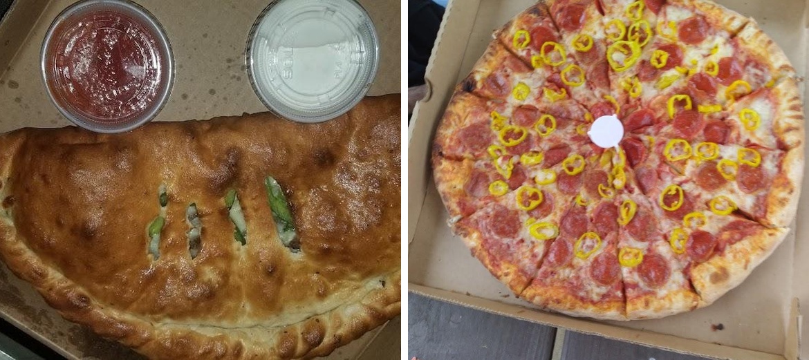 J R's Pizza Menu
